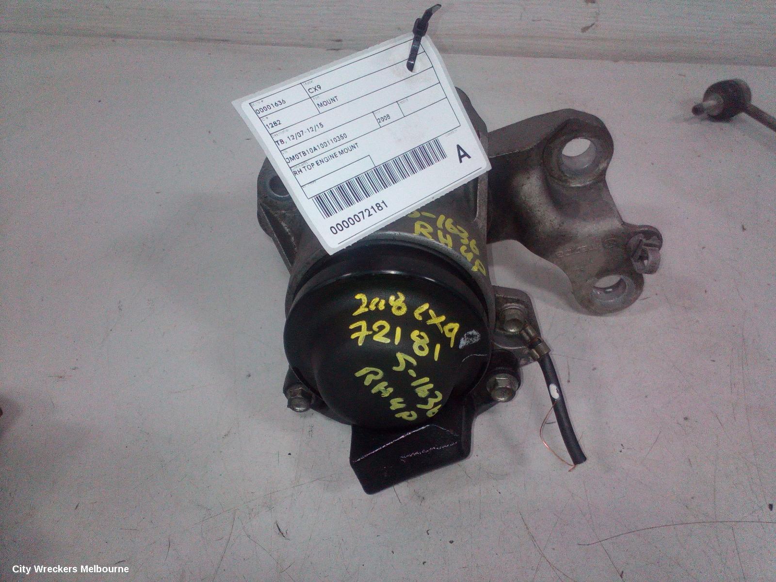 MAZDA CX9 MOUNT, TB, 12/2007 - 12/2015