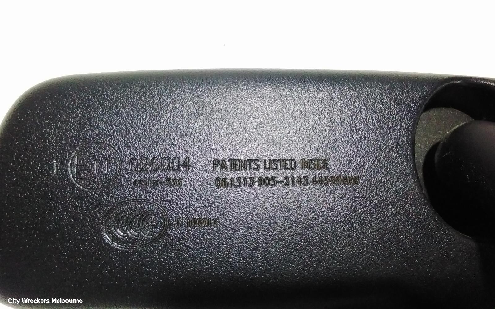 KIA SORENTO INTERIOR MIRROR, XM, 10/2009 - 12/2014