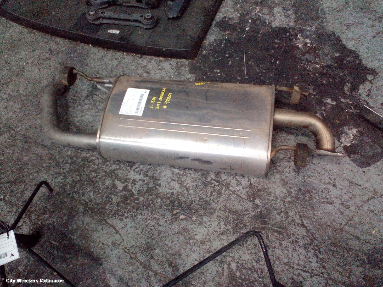 SUBARU IMPREZA EXHAUST SYSTEM, G5, 09/2016 - 09/2023