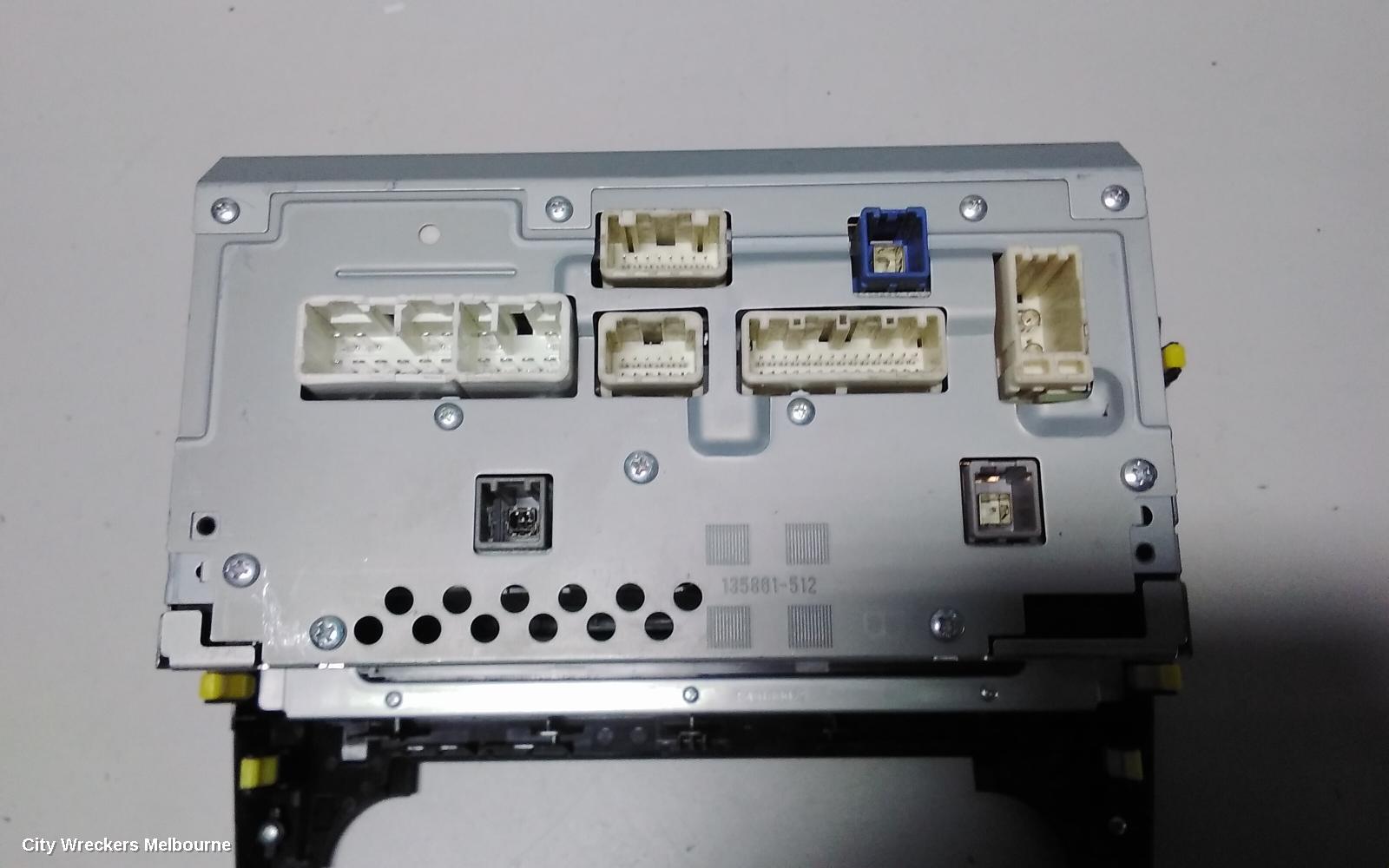TOYOTA CAMRY RADIO/CD/DVD/SAT/TV, 7IN SAT NAV HEAD UNIT (P/N ON FACE 18039), ASV50/AVV50, 12/2011 - 05/2015