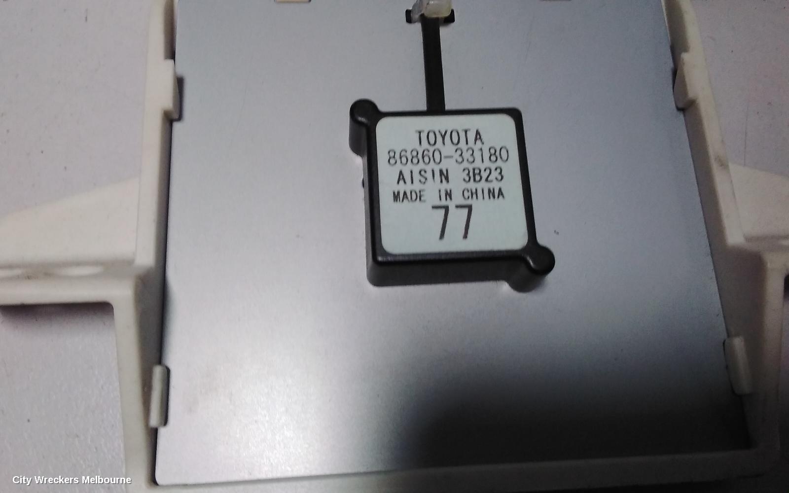 TOYOTA CAMRY RADIO/CD/DVD/SAT/TV, 7IN SAT NAV HEAD UNIT (P/N ON FACE 18039), ASV50/AVV50, 12/2011 - 05/2015