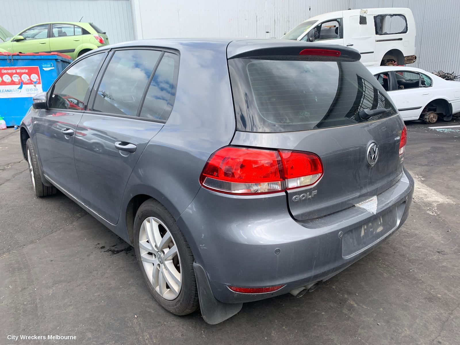 VOLKSWAGEN GOLF TAILGATE HANDLE, GEN 6, HATCH, NON CAMERA TYPE, 10/2008 - 03/2013
