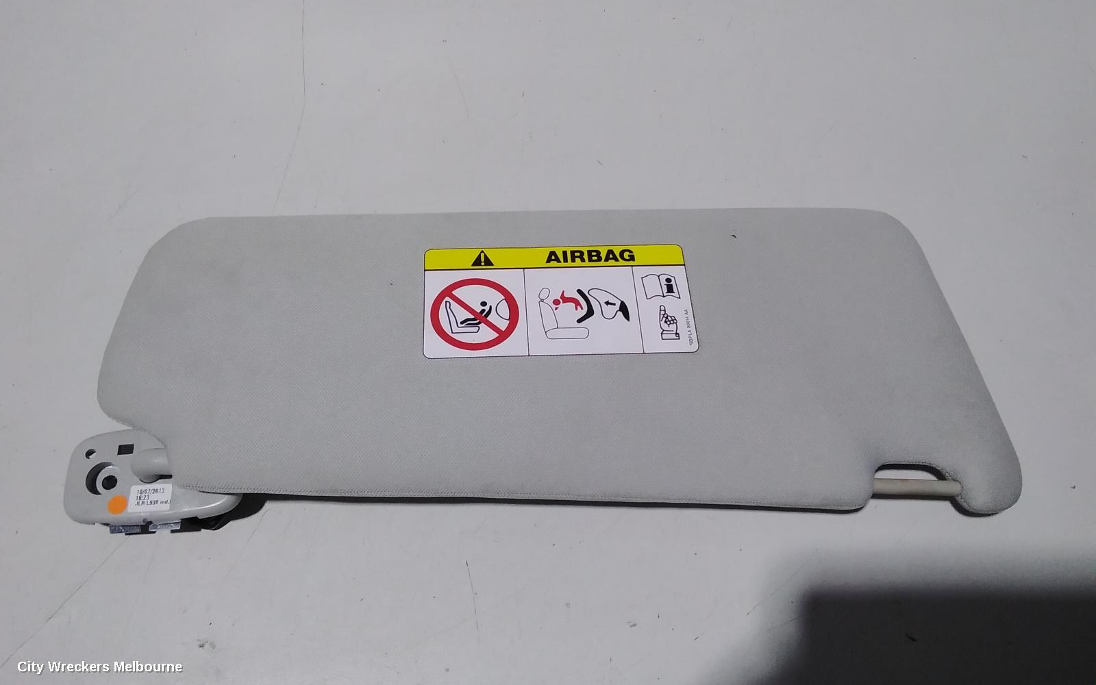 LAND ROVER RANGEROVER EVOQUE SUNVISOR, L538, LH SIDE, 11/2011 - 01/2019