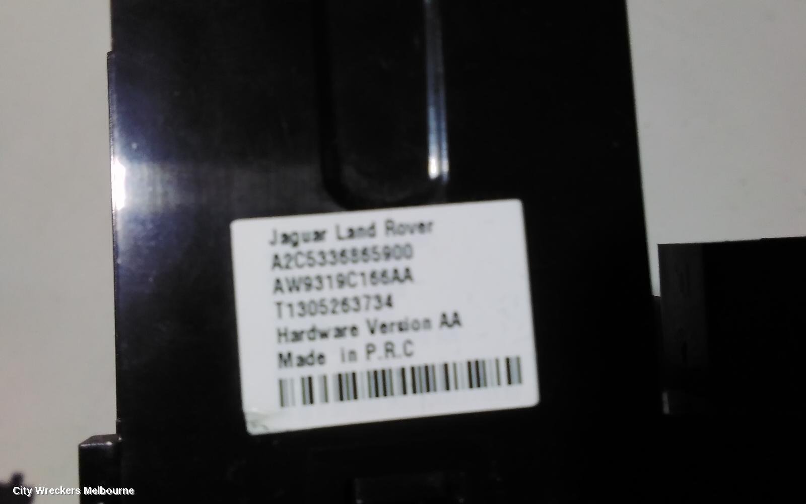 LAND ROVER RANGEROVER EVOQUE RADIO/CD/DVD/SAT/TV, DISPLAY SCREEN, L538, 11/2011 - 01/2019