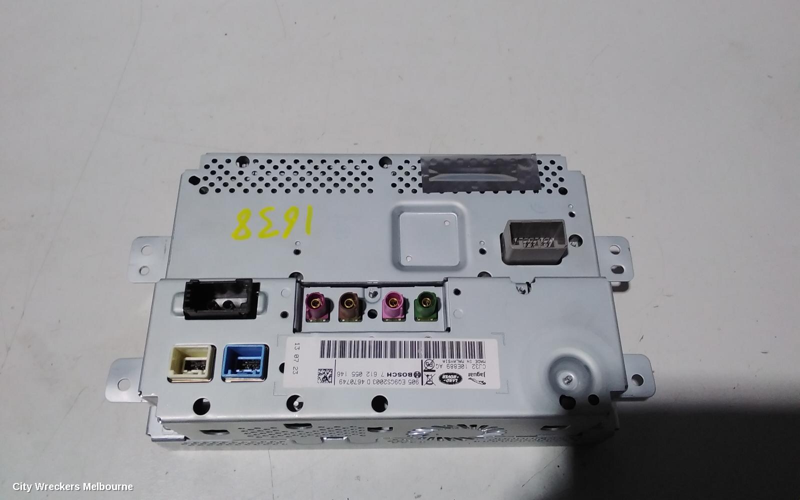 LAND ROVER RANGEROVER EVOQUE RADIO/CD/DVD/SAT/TV, DISPLAY SCREEN, L538, 11/2011 - 01/2019