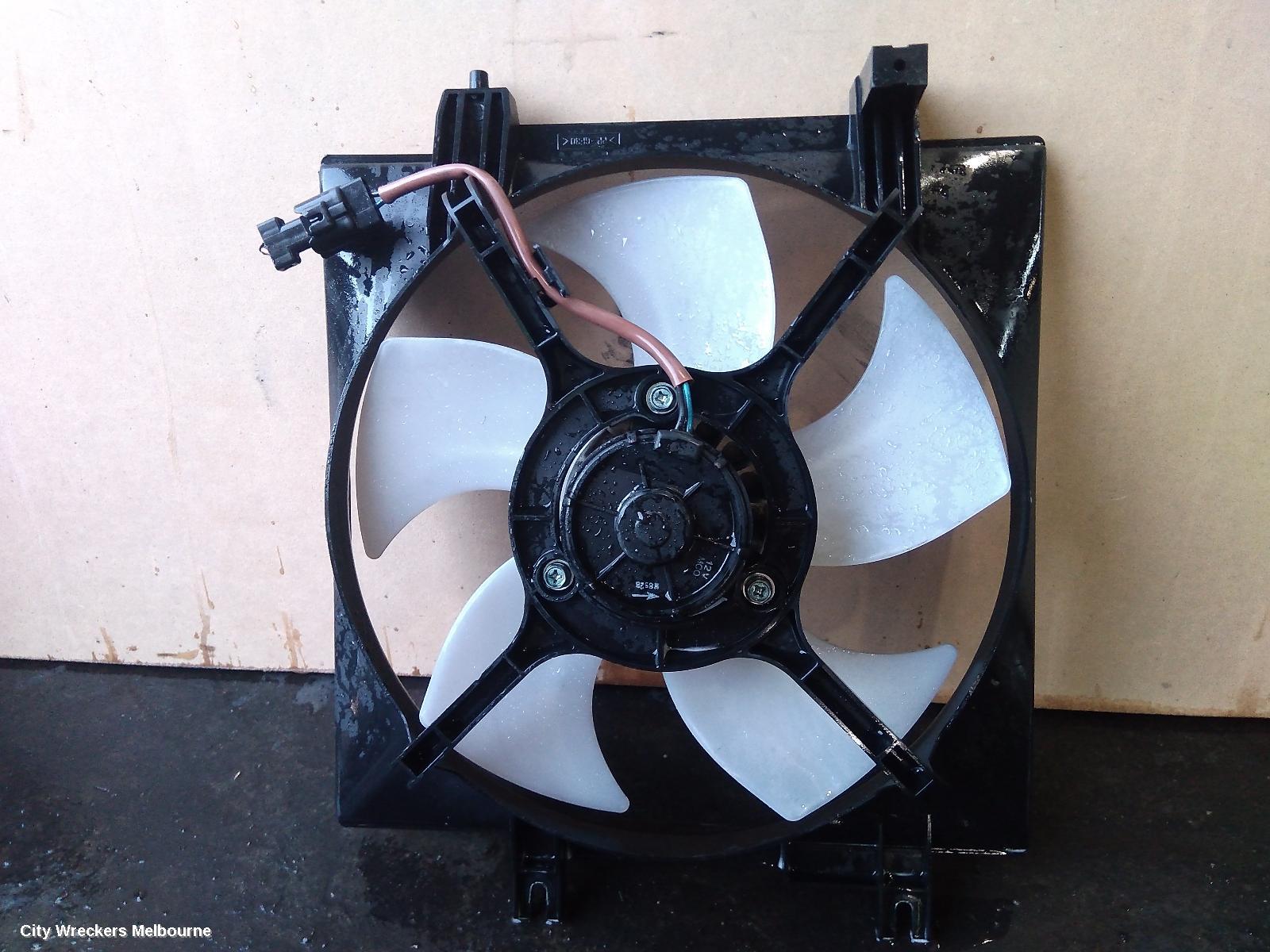 SUBARU FORESTER FAN, A/C FAN (RH - DRIVERS SIDE), 2.5, EJ25, 2 PIN PLUG TYPE (5 BLADE), 02/2008 - 12/2012