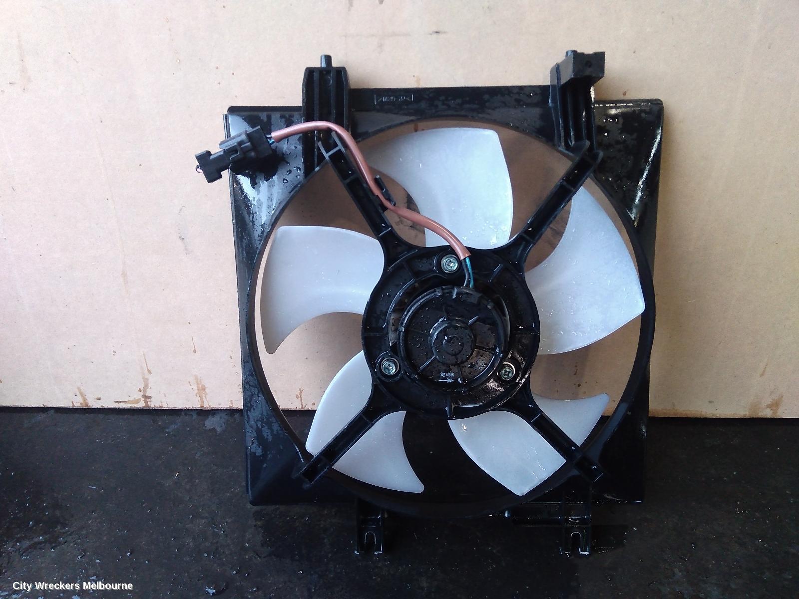 SUBARU FORESTER FAN, A/C FAN (RH - DRIVERS SIDE), 2.5, EJ25, 2 PIN PLUG TYPE (5 BLADE), 02/2008 - 12/2012