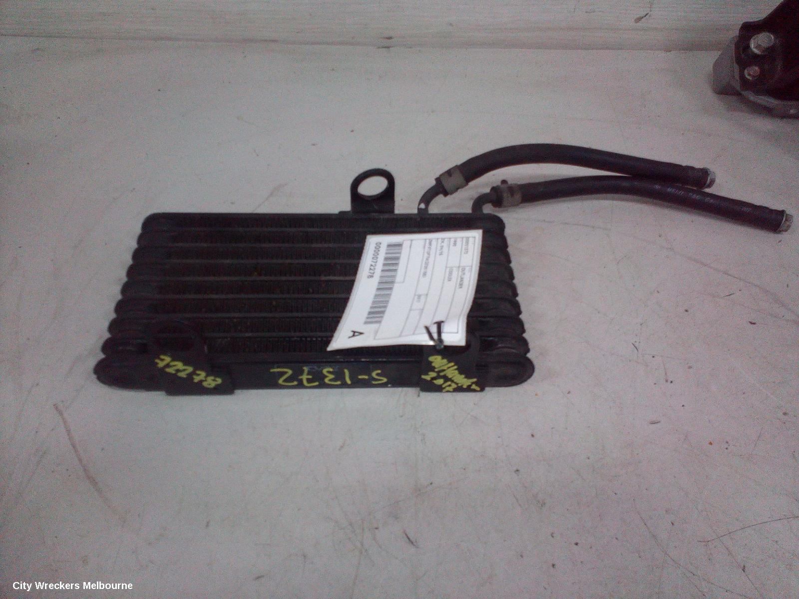 MITSUBISHI OUTLANDER COOLER, TRANS OIL COOLER, PETROL, 2.0, 4J11, ZJ-ZL, 10/2012 - 07/2021