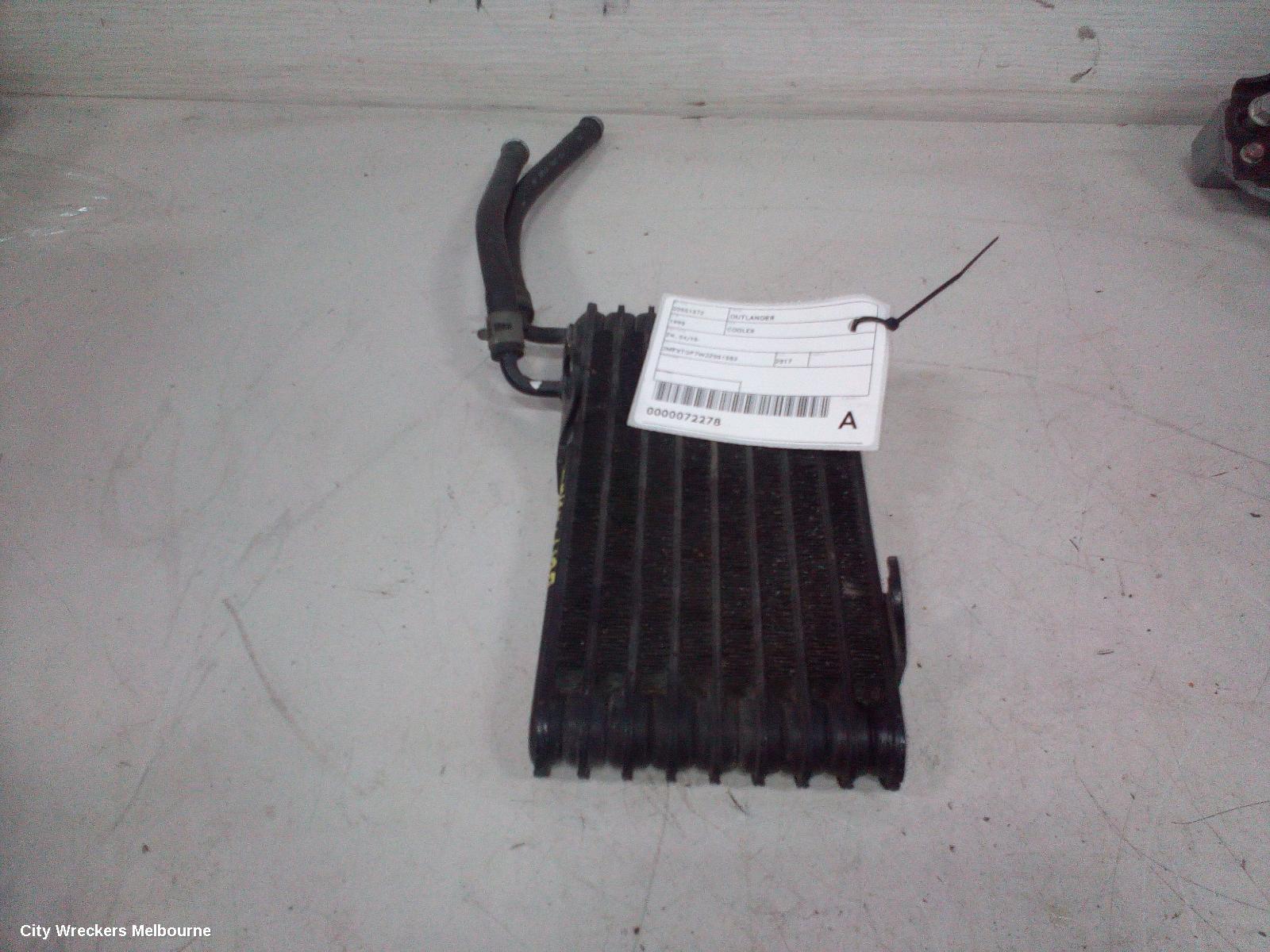 MITSUBISHI OUTLANDER COOLER, TRANS OIL COOLER, PETROL, 2.0, 4J11, ZJ-ZL, 10/2012 - 07/2021