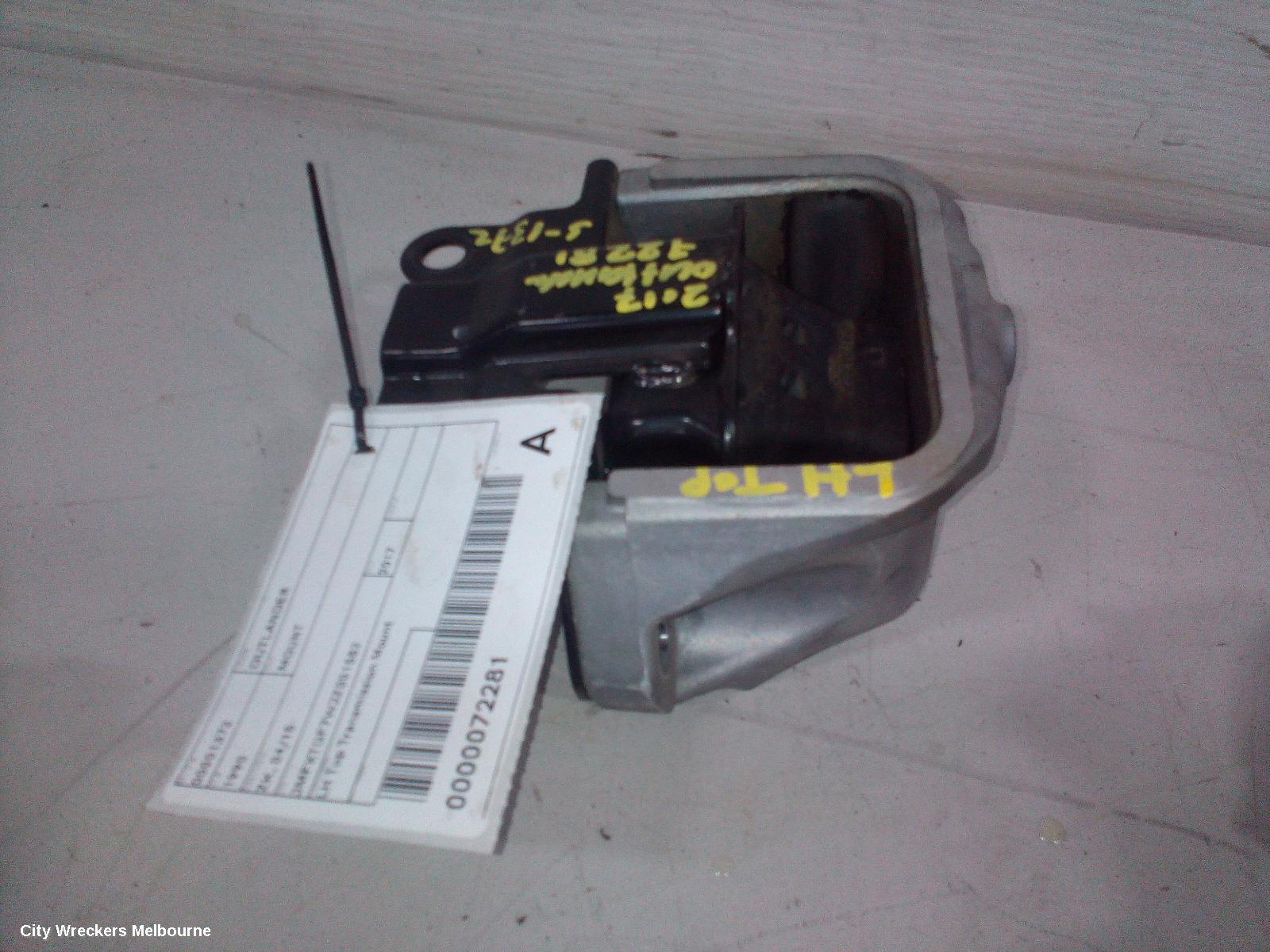 MITSUBISHI OUTLANDER MOUNT, ZK, 04/2015 - 07/2021