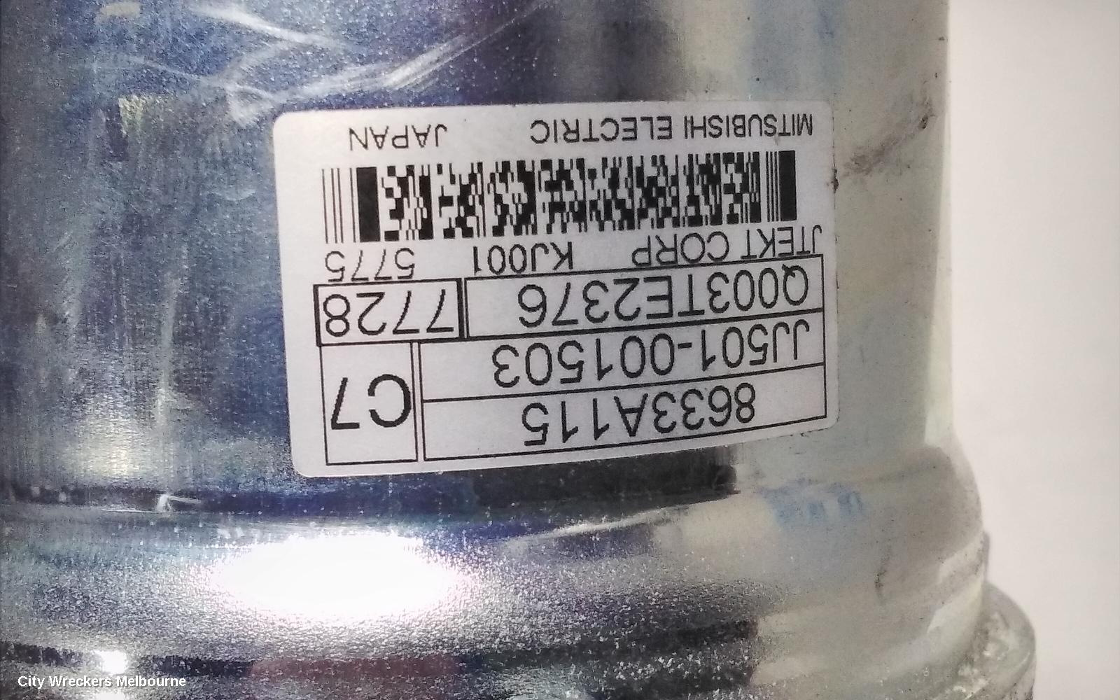 MITSUBISHI OUTLANDER STEERING COLUMN, ZK, 04/2015 - 07/2021