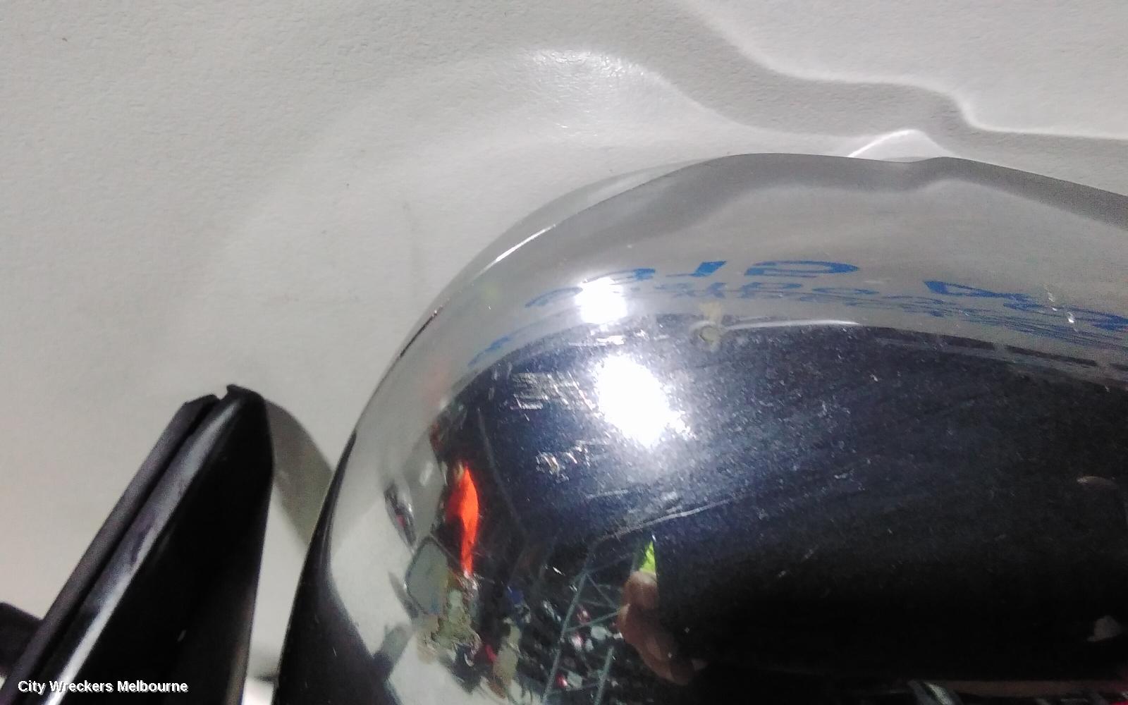 NISSAN NAVARA LEFT DOOR MIRROR, D22, POWER, BLACK, 04/1997 - 08/2015