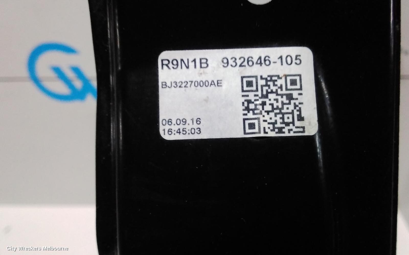 LAND ROVER RANGEROVER EVOQUE RIGHT REAR WND REG/MOTOR, DOOR REG ASSY (REG AND MOTOR), 5DR, L538, 11/2011 - 01/2019