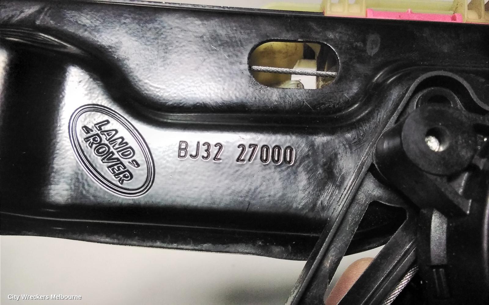 LAND ROVER RANGEROVER EVOQUE RIGHT REAR WND REG/MOTOR, DOOR REG ASSY (REG AND MOTOR), 5DR, L538, 11/2011 - 01/2019