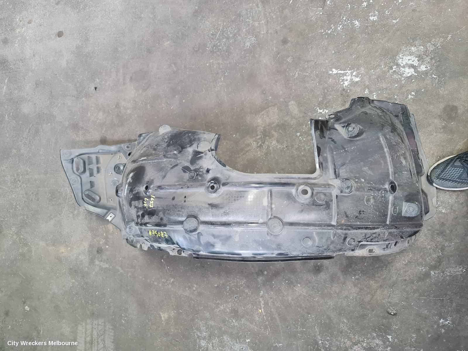 HONDA CIVIC LEFT GUARD LINER, 10TH GEN, HATCH, RS, 02/2017 ONWARDS