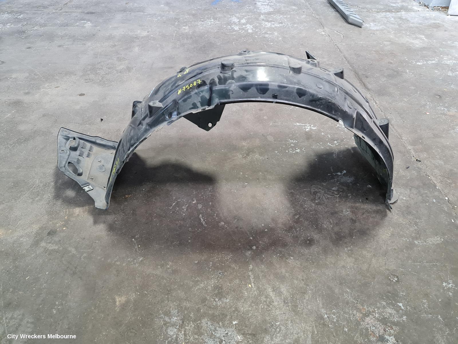 HONDA CIVIC LEFT GUARD LINER, 10TH GEN, HATCH, RS, 02/2017 ONWARDS