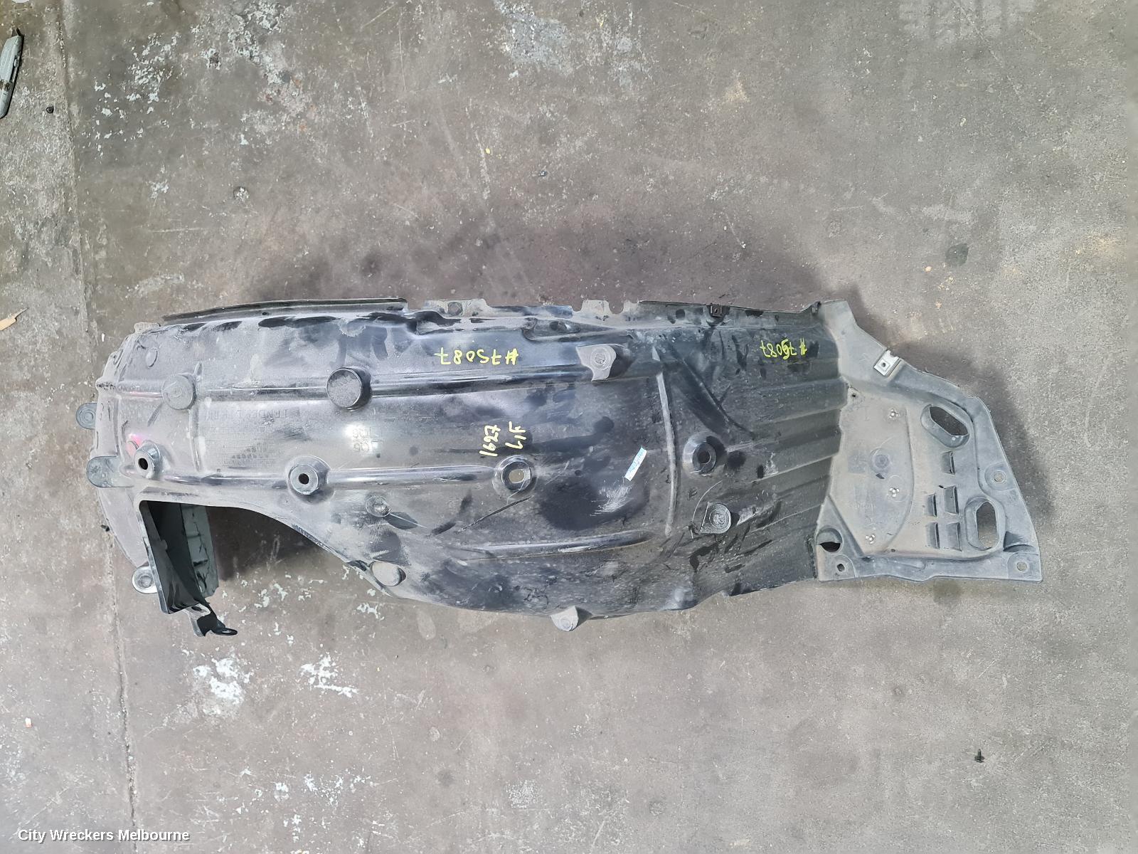 HONDA CIVIC LEFT GUARD LINER, 10TH GEN, HATCH, RS, 02/2017 ONWARDS