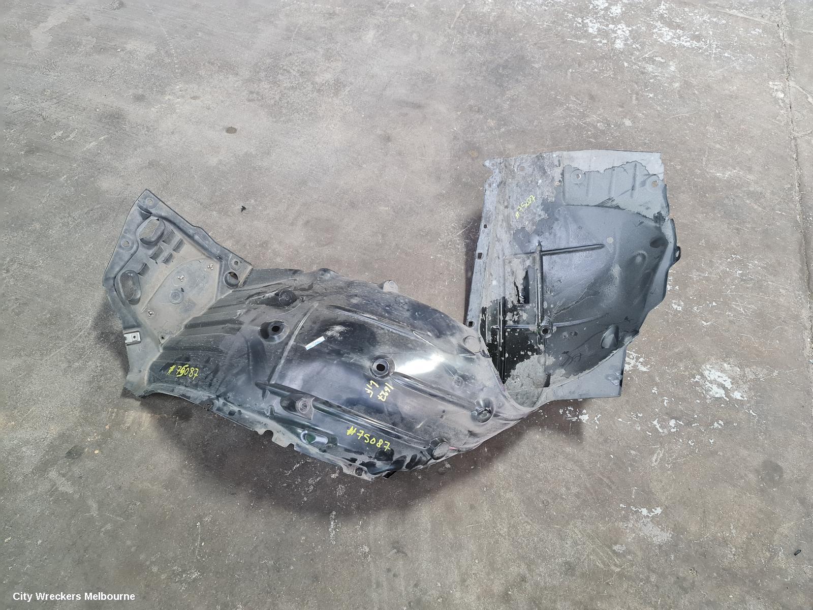 HONDA CIVIC LEFT GUARD LINER, 10TH GEN, HATCH, RS, 02/2017 ONWARDS