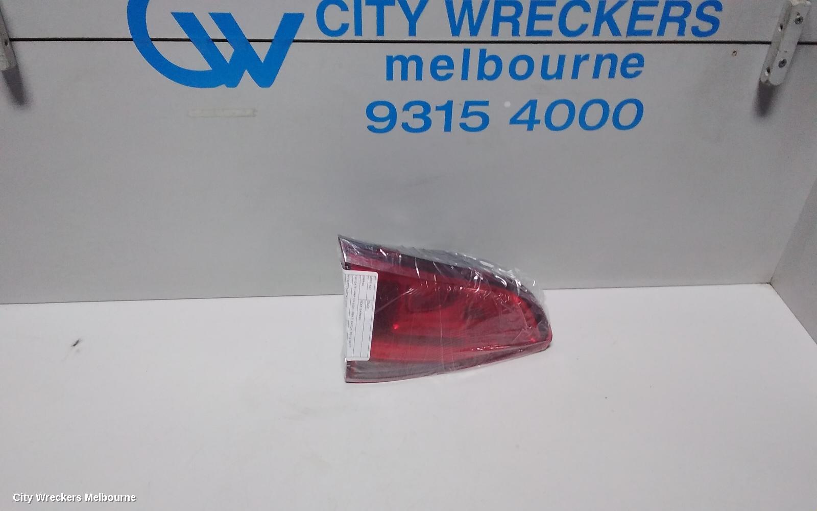 VOLKSWAGEN GOLF REAR GARNISH, TAILGATE LAMP (LH SIDE), GEN 7, HATCH, 03/2013 - 03/2017