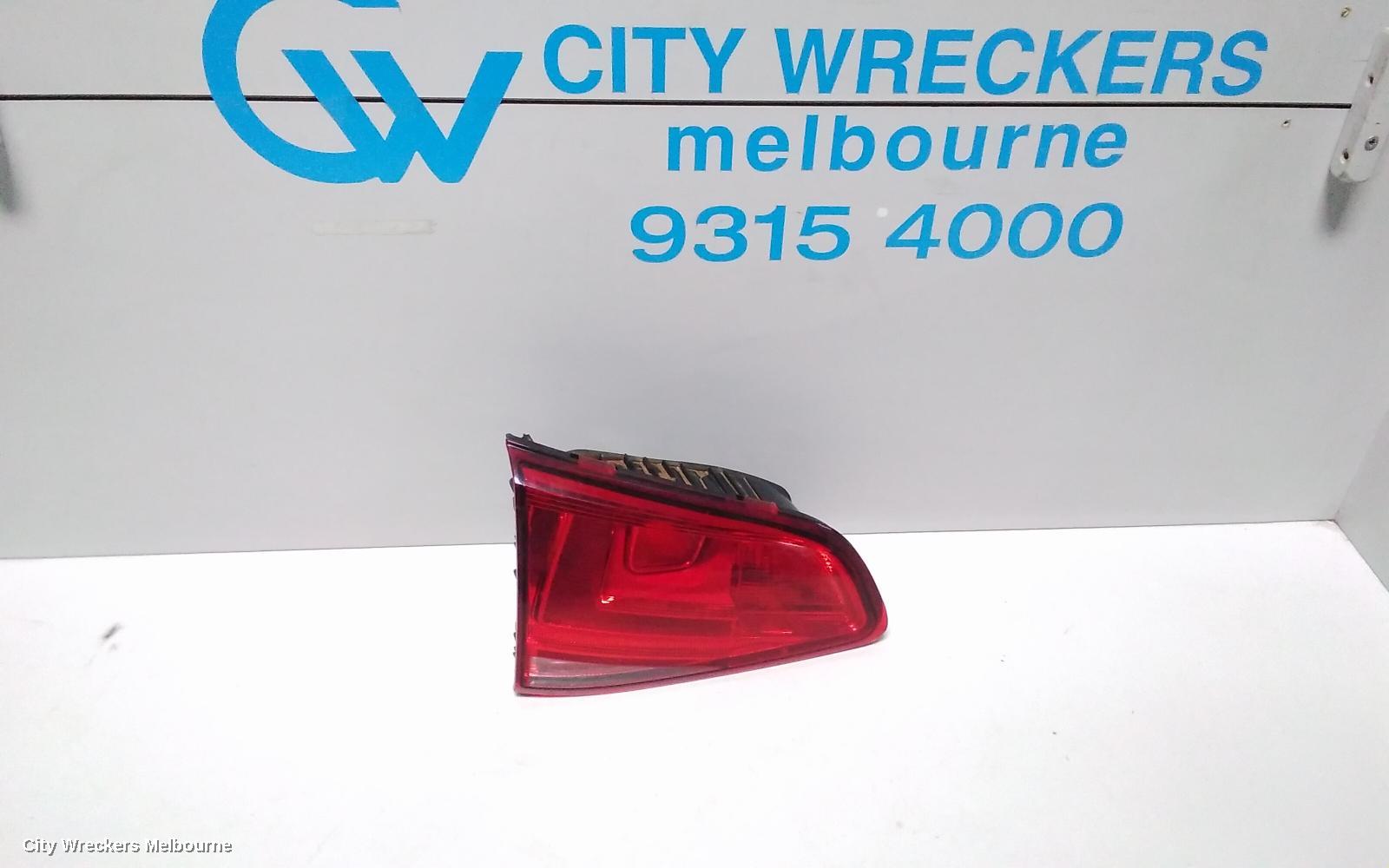 VOLKSWAGEN GOLF REAR GARNISH, TAILGATE LAMP (LH SIDE), GEN 7, HATCH, 03/2013 - 03/2017