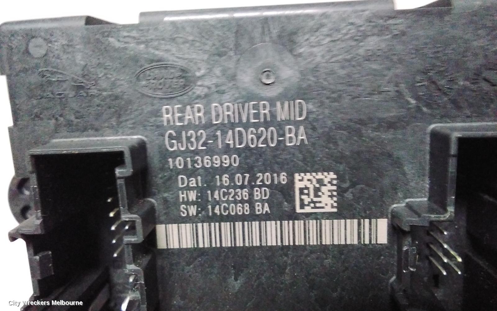 LAND ROVER RANGEROVER EVOQUE, L538, 11/2011 - 01/2019, DOOR MODULE RHR CHECK PHOTO: 72338