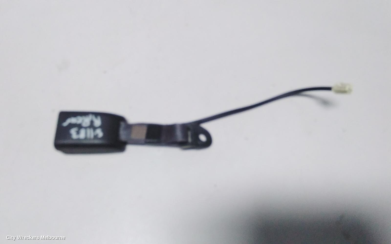 SUBARU WRX SEATBELT/STALK, RH REAR, SEAT BELT STALK ONLY, V1, 03/2014 ONWARDS