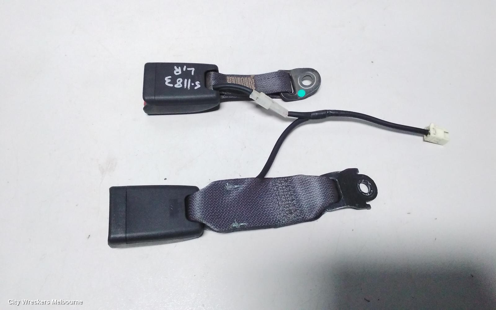 SUBARU WRX SEATBELT/STALK, LH REAR, SEAT BELT STALK ONLY, V1, 03/2014 ONWARDS