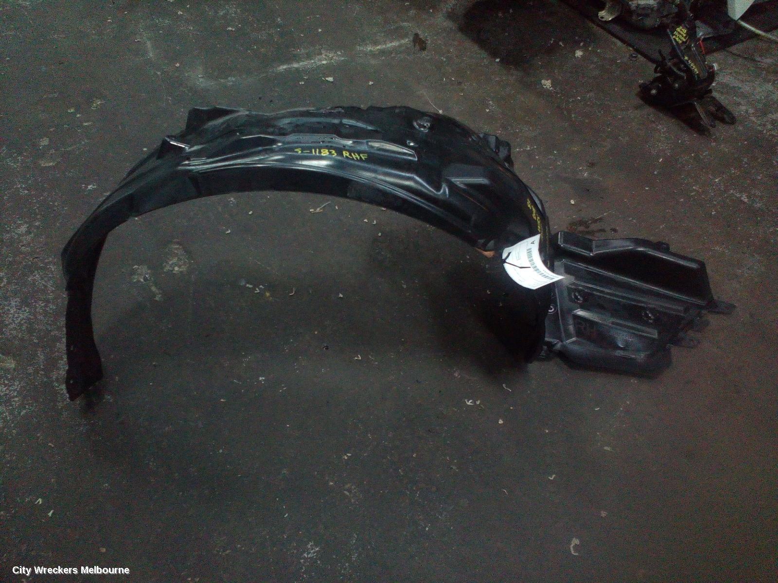 SUBARU WRX RIGHT GUARD LINER, V1, 03/2014 - 10/2021