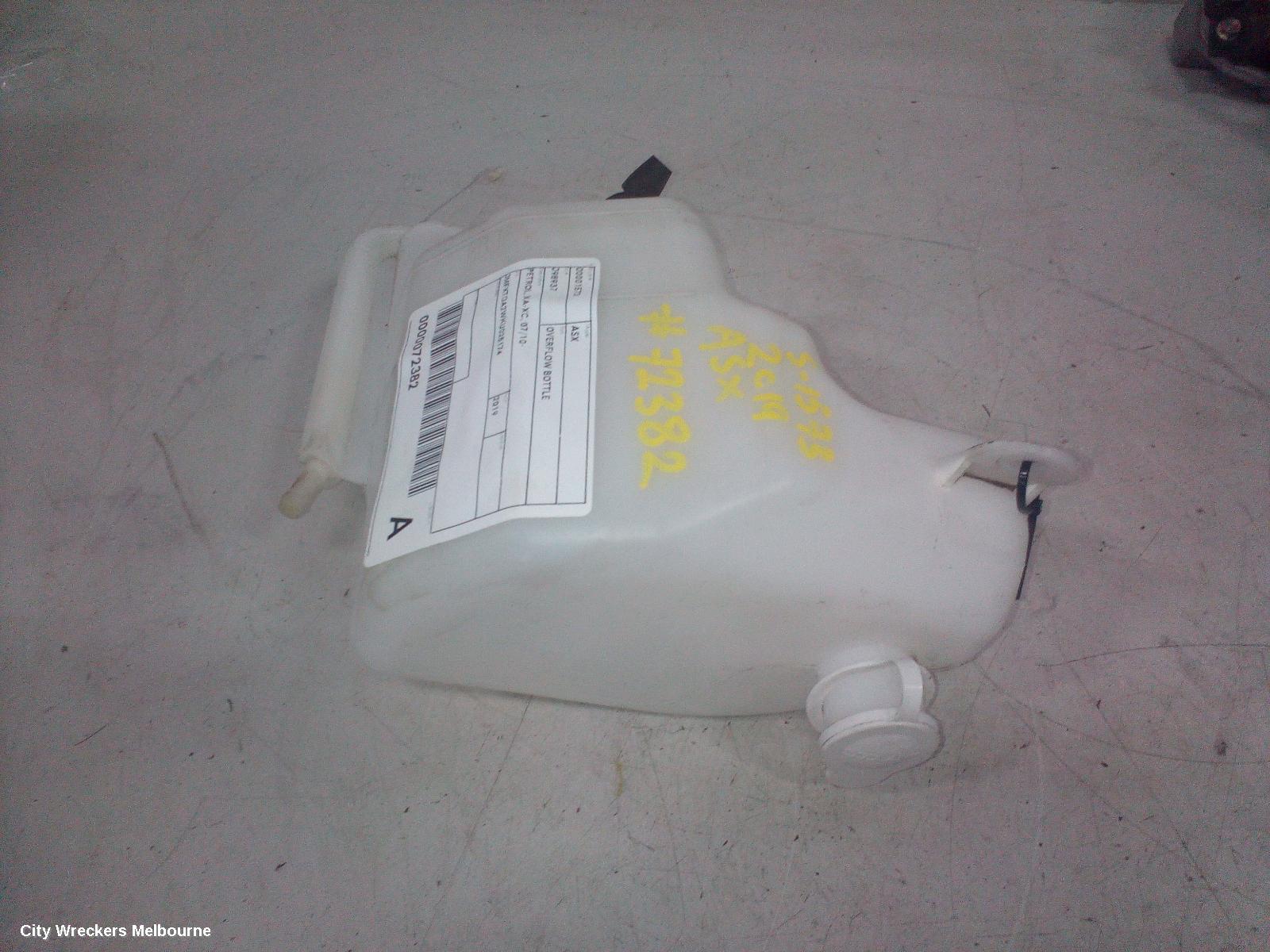 MITSUBISHI ASX OVERFLOW BOTTLE, PETROL, XA-XC, 07/2010 ONWARDS