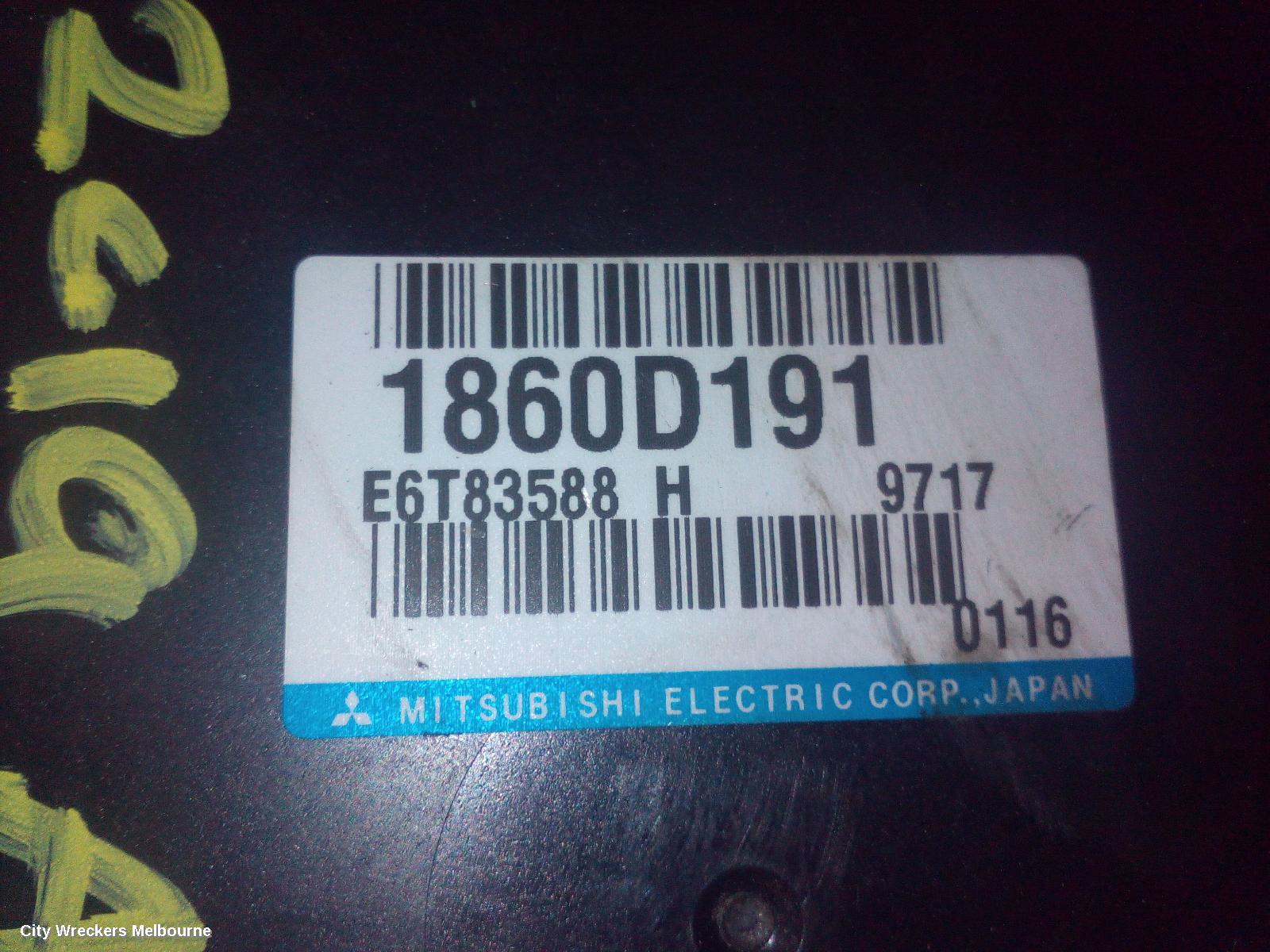 MITSUBISHI ASX ECU, ENGINE ECU, PETROL, AUTO T/M, ECU ONLY, XB-XC, 09/2012 ONWARDS