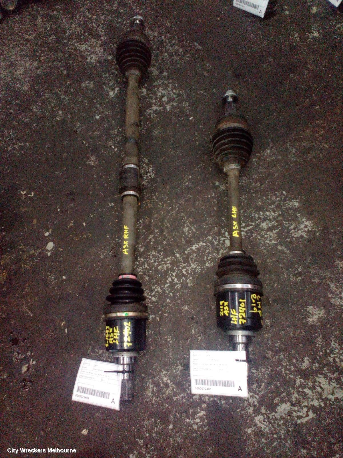 MITSUBISHI ASX LEFT DRIVESHAFT, FRONT, 2.0, PETROL, 2WD, AUTO, XB-XD, 09/2012 - 12/2024