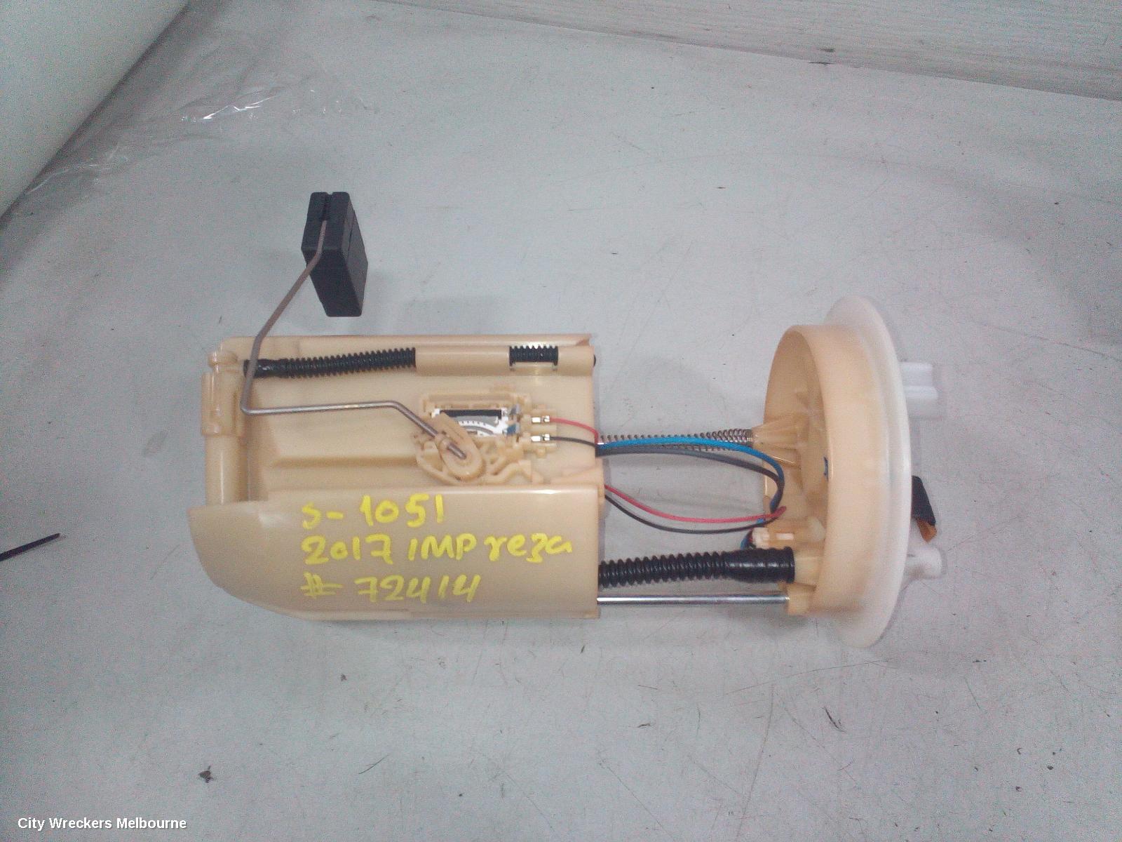 SUBARU IMPREZA FUEL PUMP, G5, 09/2016 - 09/2023