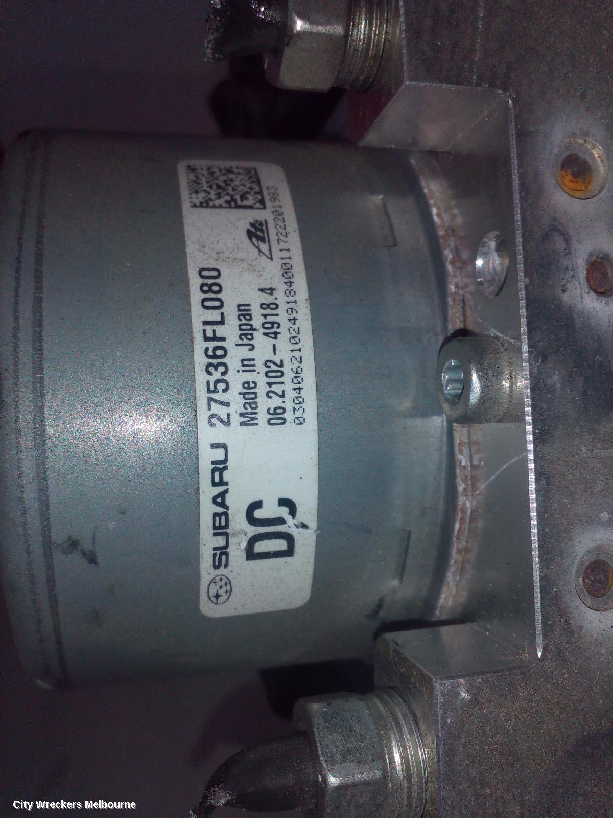 SUBARU IMPREZA ABS PUMP/MODULATOR, G5, P/N FL080, 11/2016 ONWARDS