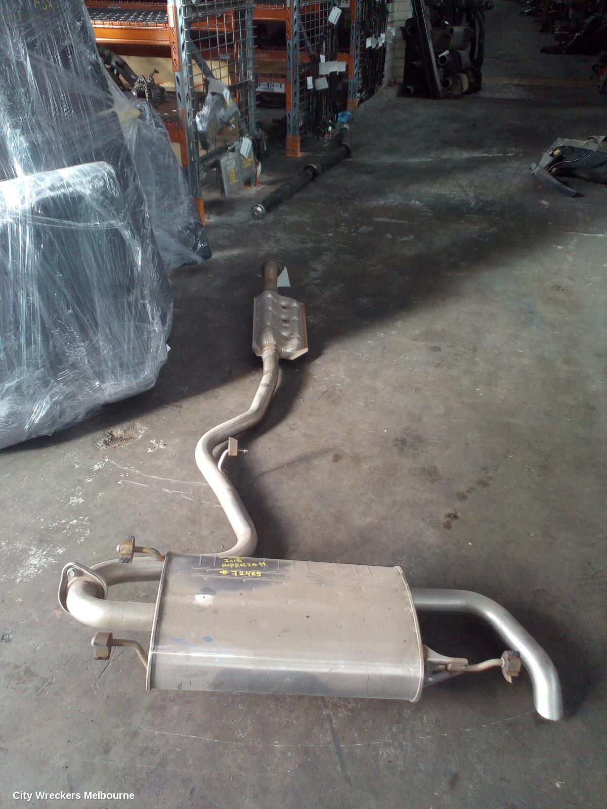SUBARU IMPREZA EXHAUST SYSTEM, G5, 09/2016 - 09/2023