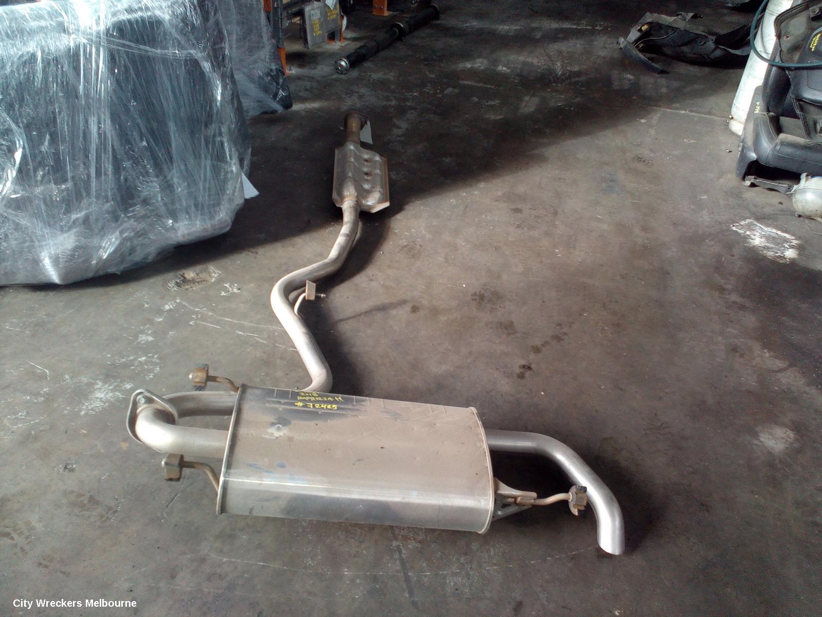 SUBARU IMPREZA EXHAUST SYSTEM, G5, 09/2016 - 09/2023