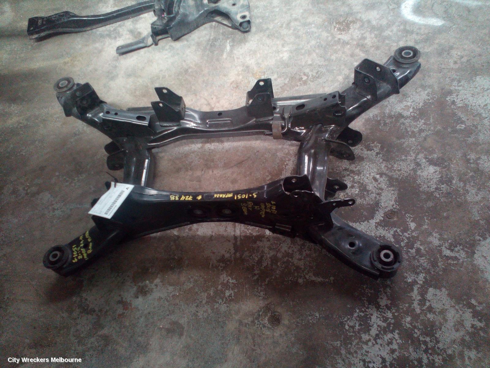 SUBARU IMPREZA R BEAM/CRADLE/XMEMBR, G5, 09/2016 - 09/2023