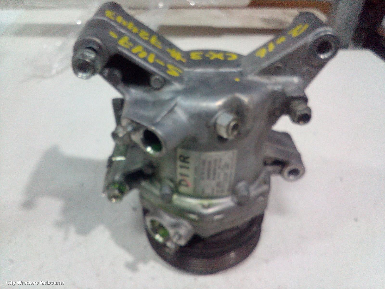 MAZDA CX3 A/C COMPRESSOR, DK, 1.5, SKYACTIV-D, TURBO DIESEL, 03/2015 - 03/2020