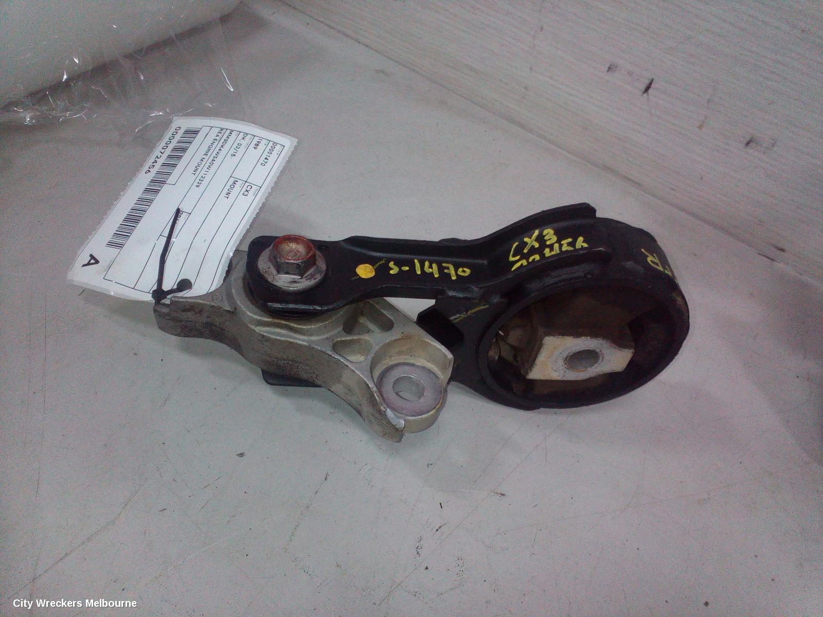 MAZDA CX3 MOUNT, DK, 03/2015 ONWARDS