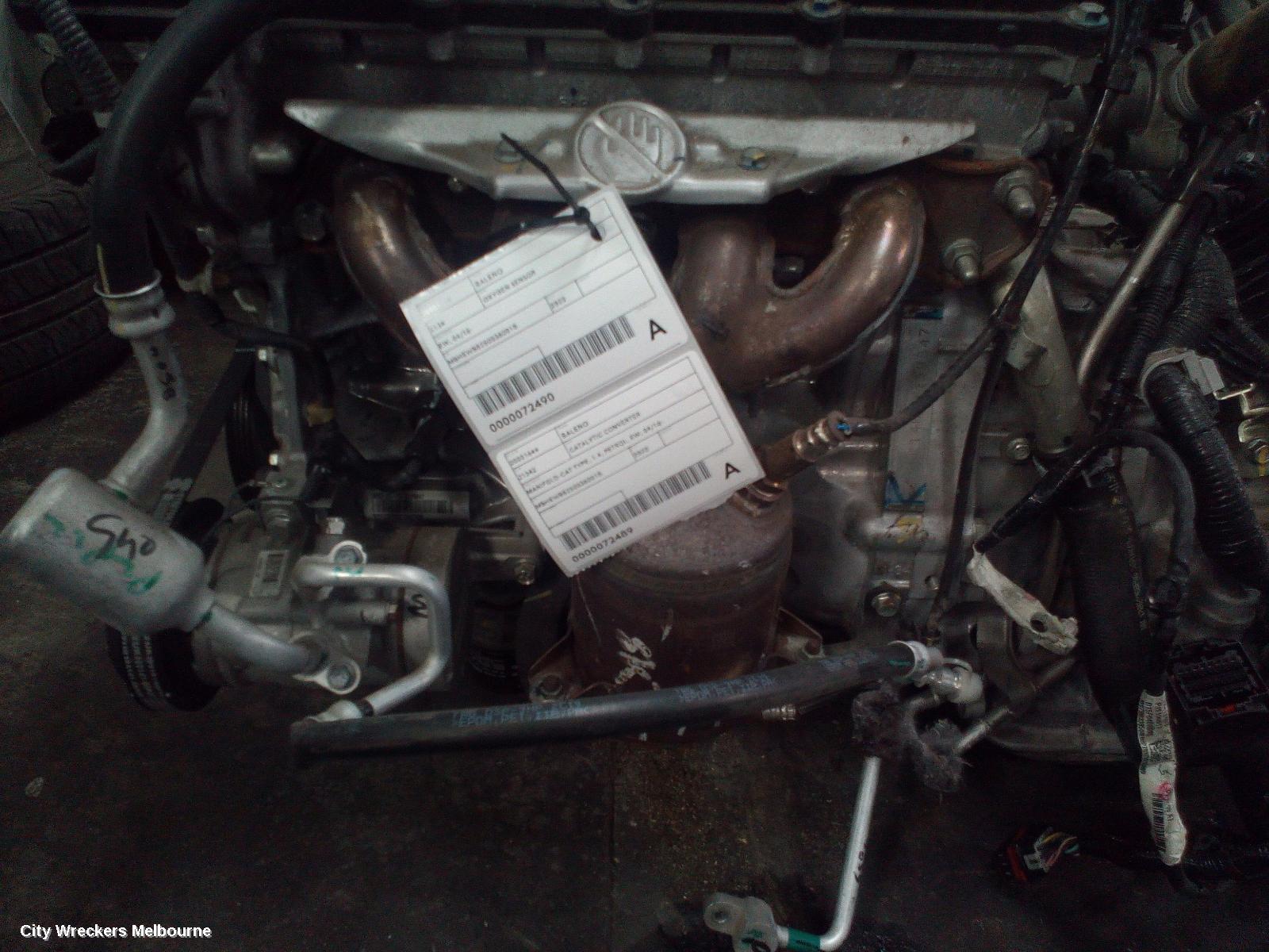 SUZUKI BALENO CATALYTIC CONVERTER, MANIFOLD-CAT TYPE, 1.4, PETROL, EW, 04/2016 ONWARDS