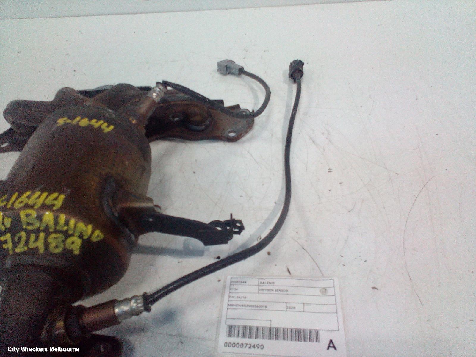 SUZUKI BALENO OXYGEN SENSOR, EW, 04/2016 - 12/2022