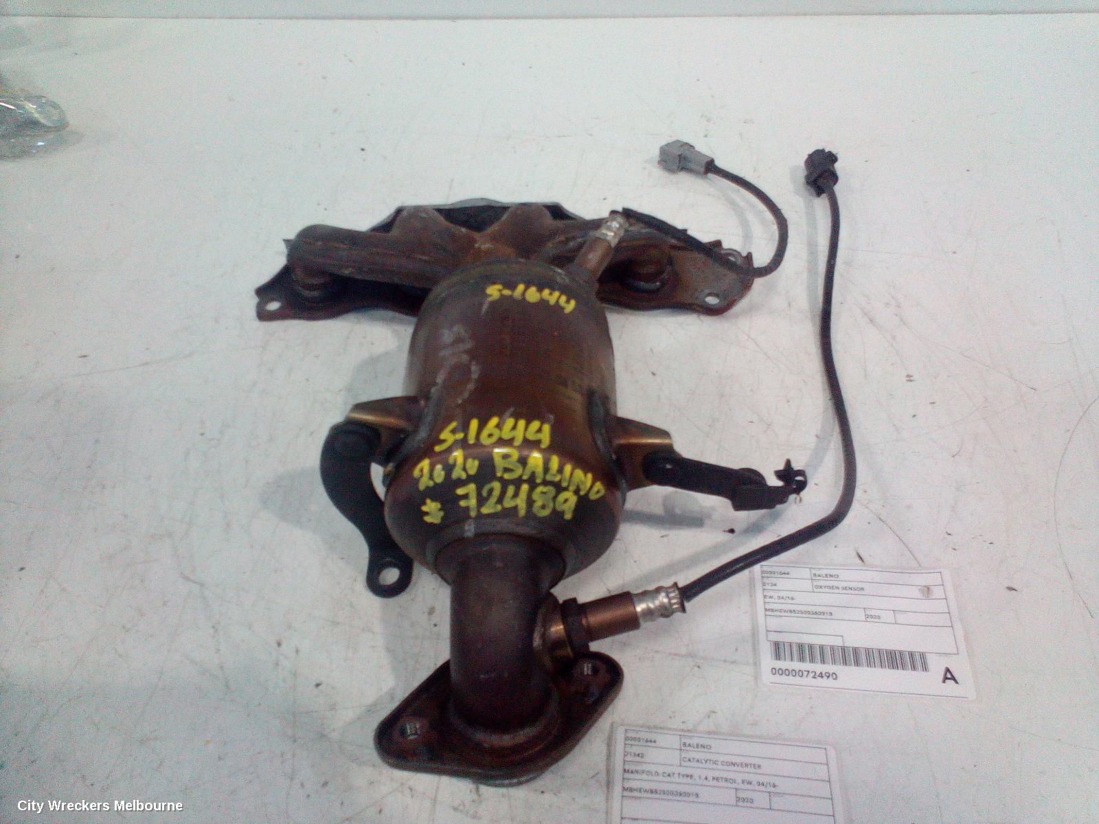SUZUKI BALENO OXYGEN SENSOR, EW, 04/2016 - 12/2022