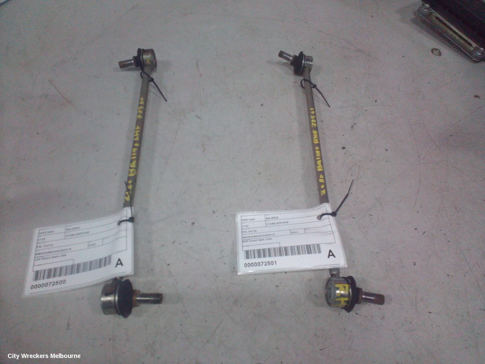 SUZUKI BALENO STABILISER BAR, EW, 04/2016 - 12/2022