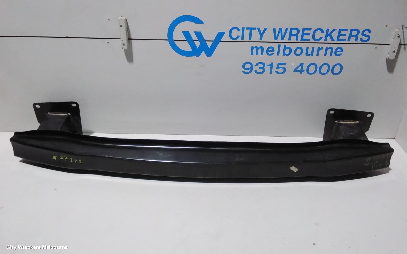 VOLKSWAGEN POLO R/BAR BRACKET/REINFO, REINFORCEMENT, 6R, 05/2010 - 09/2017