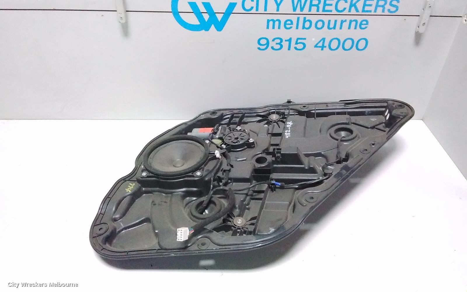 HYUNDAI I45 RIGHT REAR WND REG/MOTOR, YF, POWER, 02/2010 - 04/2014