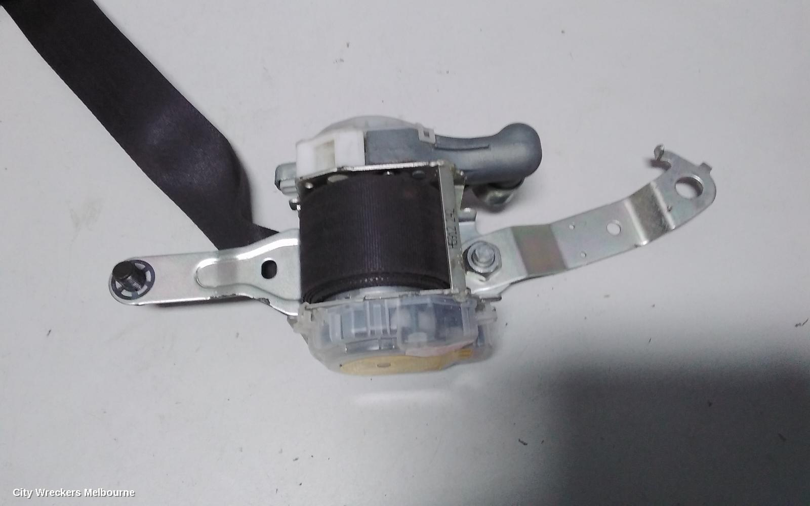SUBARU OUTBACK SEATBELT/STALK, LH FRONT, SEAT BELT ONLY, 4TH GEN, GREY/BLACK, 09/2003 - 08/2009