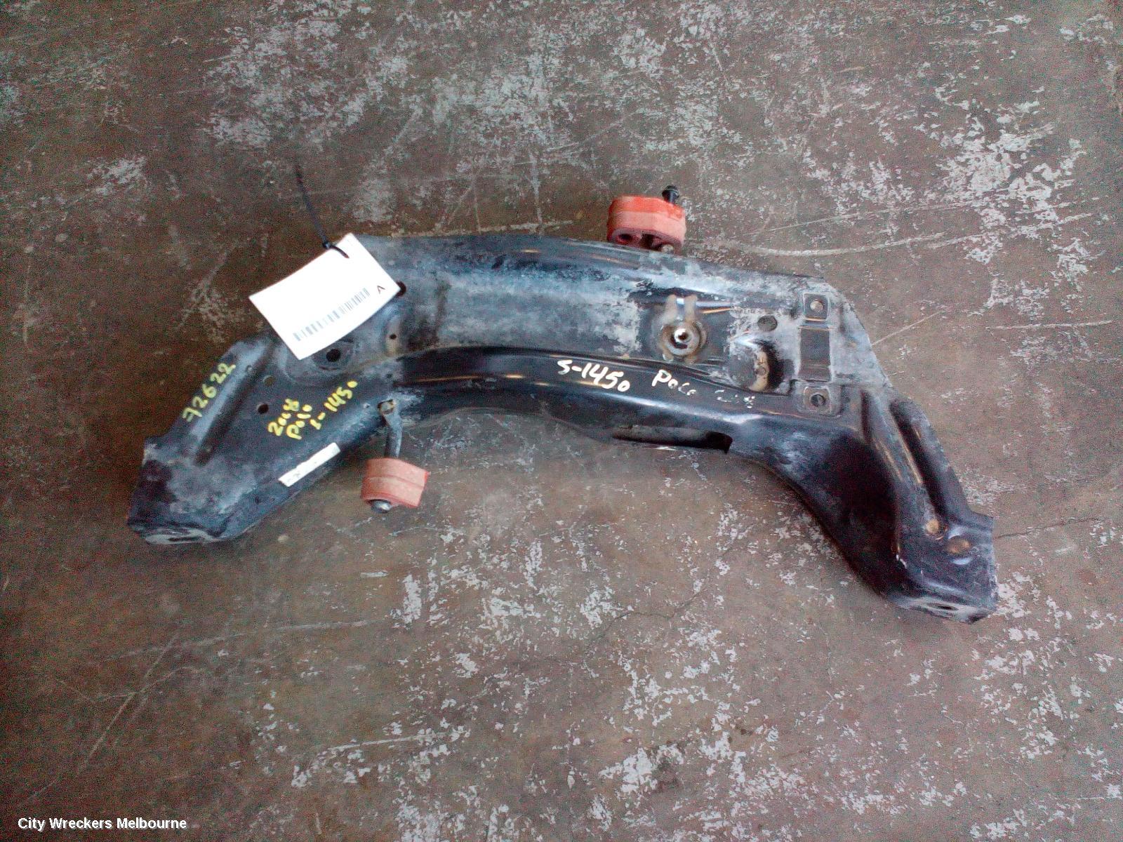 VOLKSWAGEN POLO FRT XMEMBER/CRADLE, 9N, 1.6, ENGINE CRADLE, 07/2002 - 04/2010