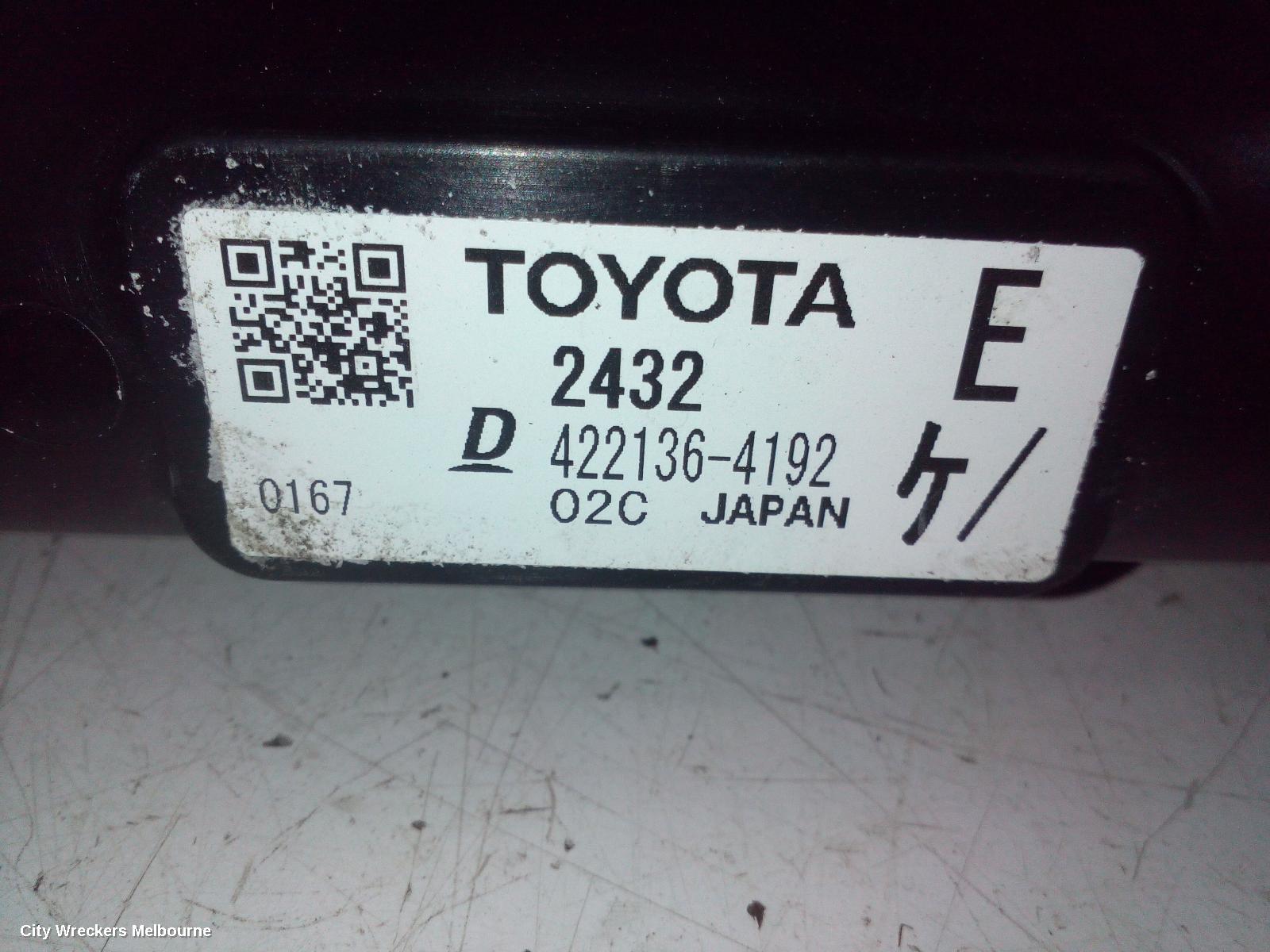 TOYOTA COROLLA RADIATOR, AUTO, 2.0, PETROL, MZEA12R, 07/2018 ONWARDS