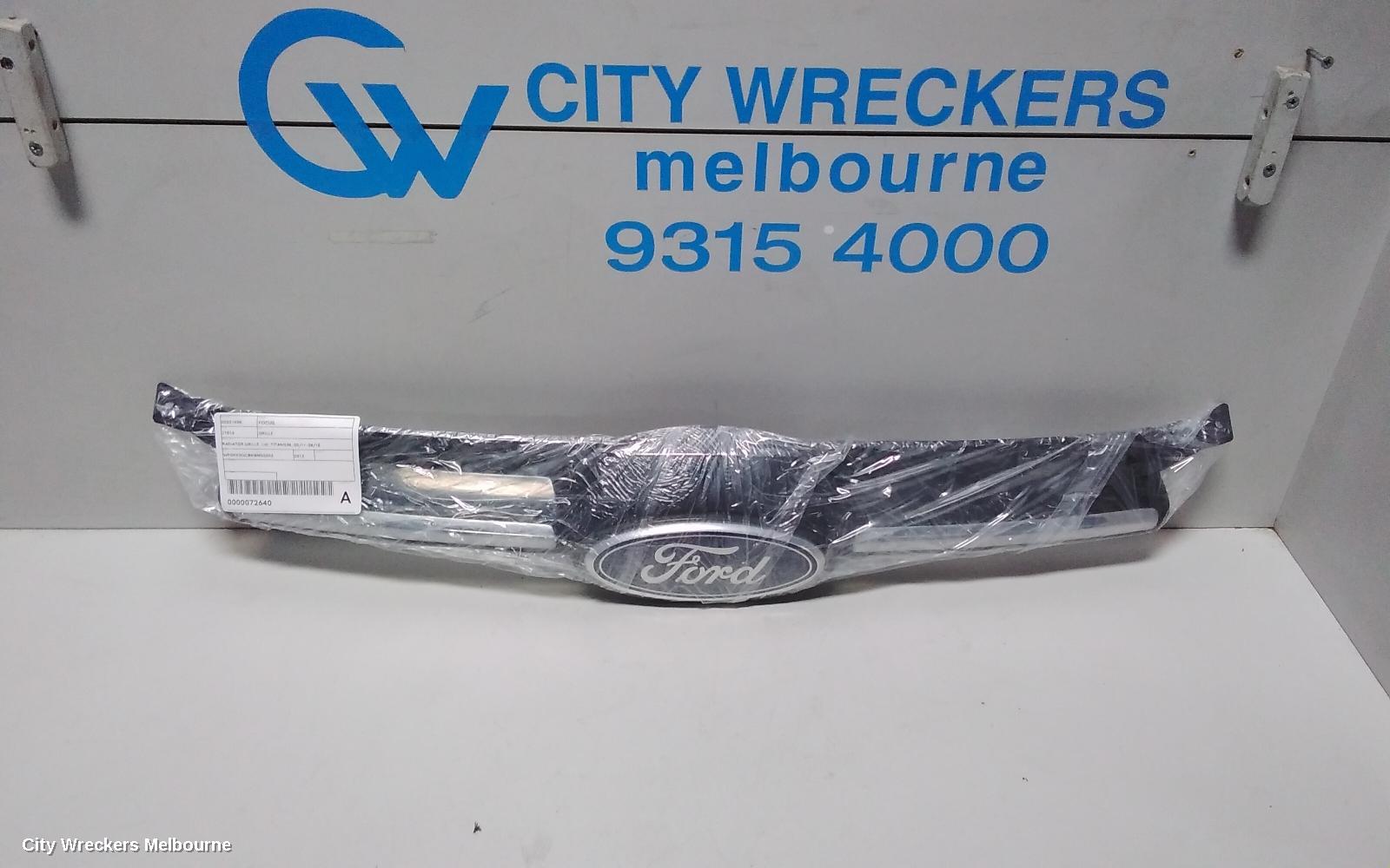 FORD FOCUS GRILLE, RADIATOR GRILLE, LW, TITANIUM, 05/2011 - 08/2015
