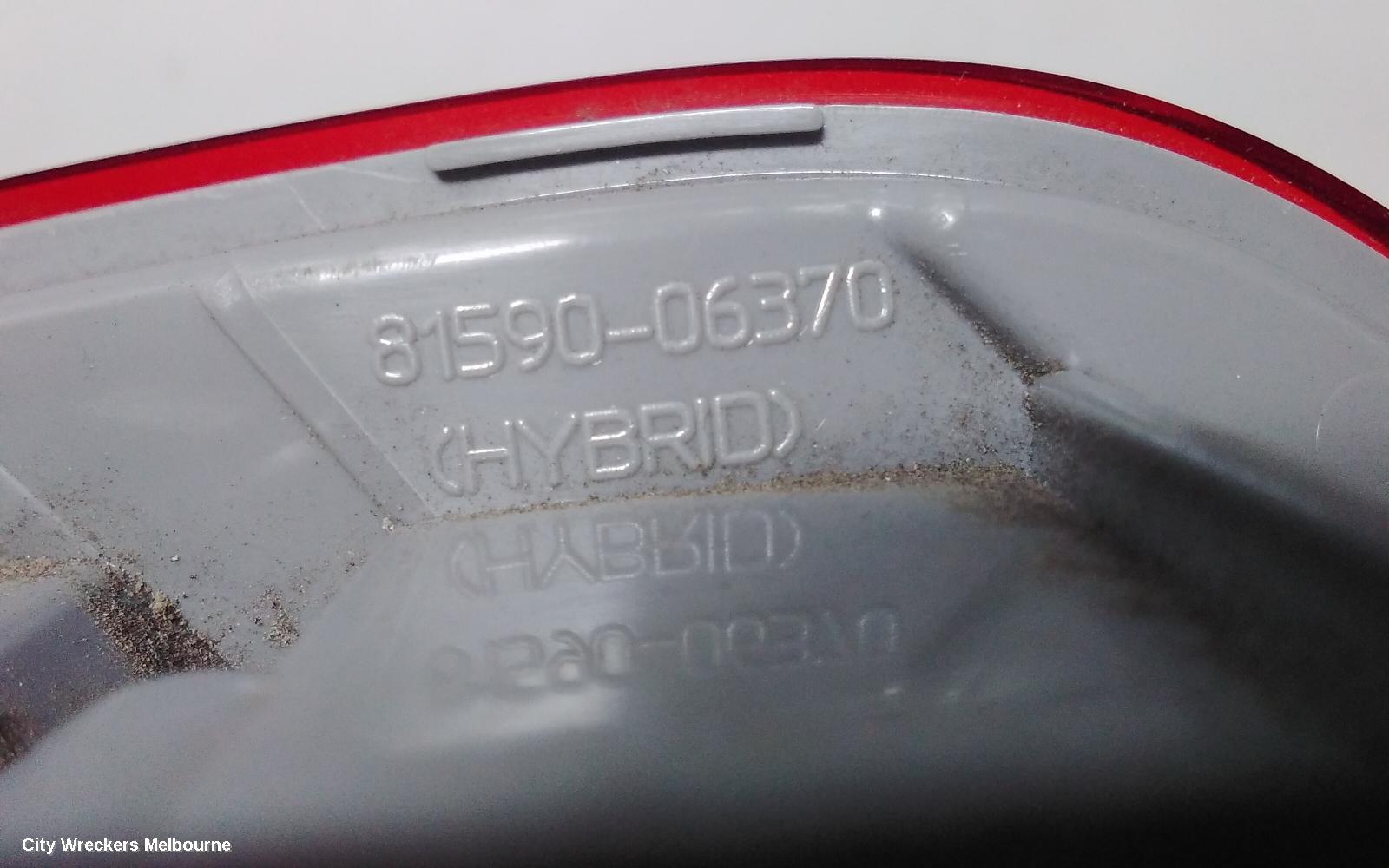 TOYOTA CAMRY REAR GARNISH, BOOTLID LAMP (LH SIDE), ACV40/SPORTIVO, 06/2006 - 06/2009