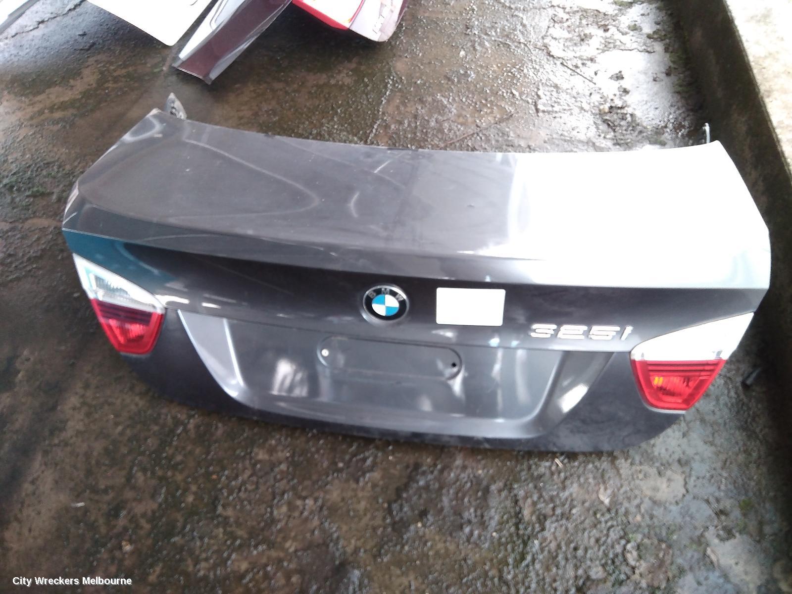 BMW 3 SERIES BOOTLID/TAILGATE, BOOTLID, E90, SEDAN, NON KEY BARREL, 10/2008 - 01/2012